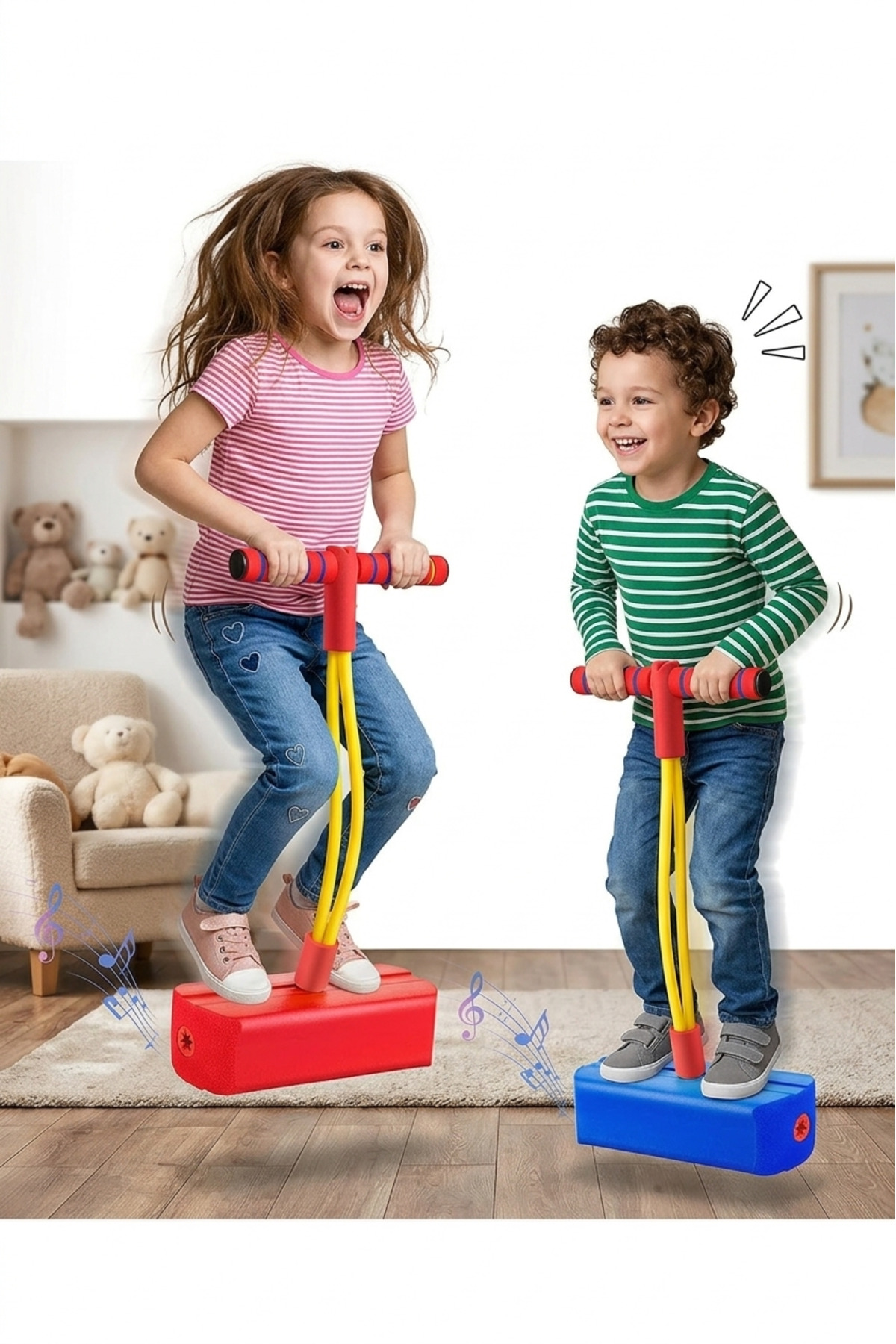 Jumping Jumping Toy for Kids Length Extender Educational Physical and Mental Enhancing Sports Game