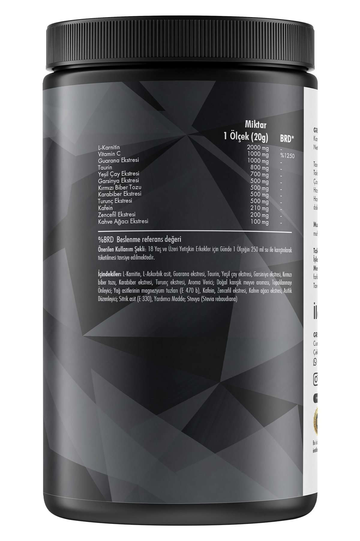 GRIZZONE PreForce Focus 450 Gr ( Vişne ) - Fiyatı, Yorumları