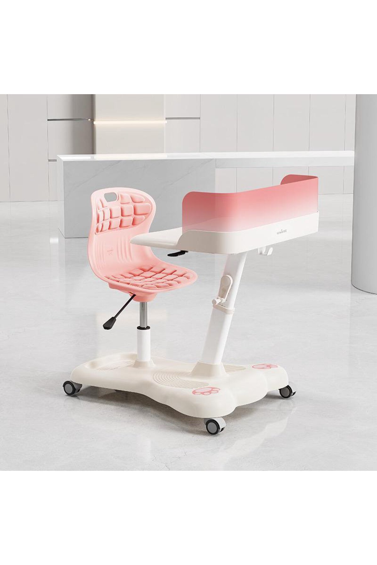 オフィス家具 CHP sfyzone Plus Mobil Çalışma masası Pembe - Fiyatı, Yorumları