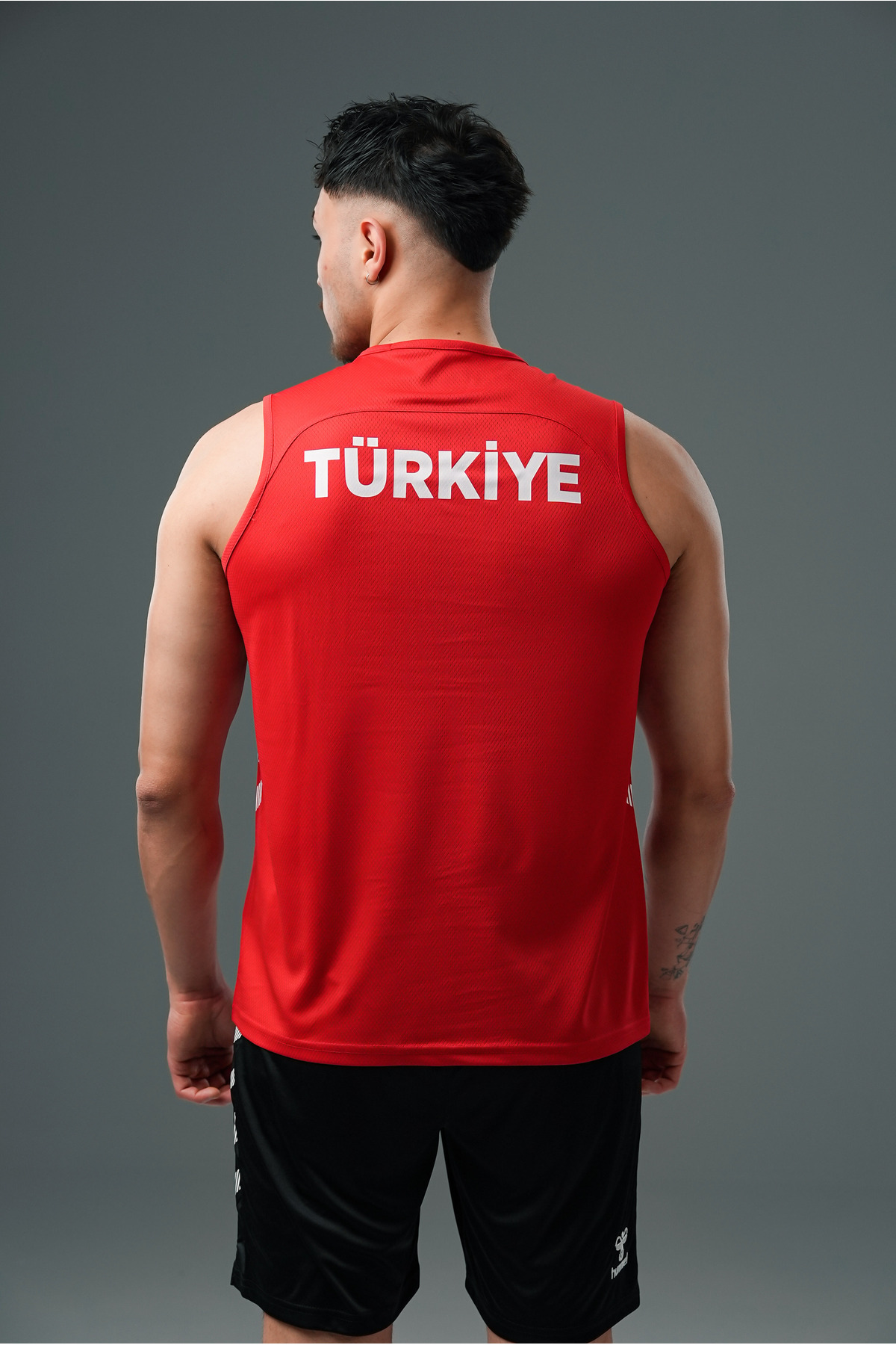 hummel Dream Milli Takım Kolsuz Tişört Kırmızı görsel 6
