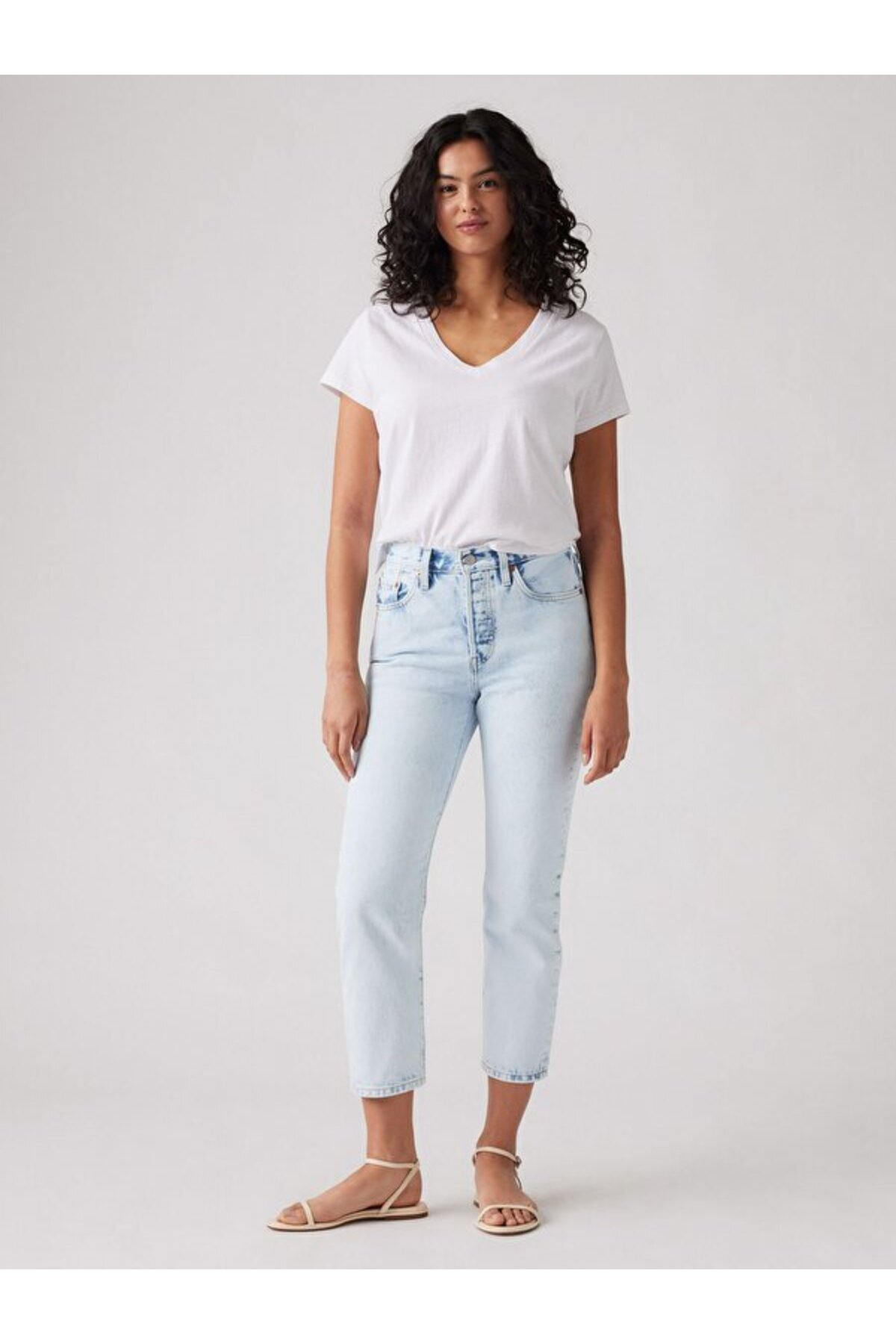 501® Crop Kadın Jean Pantolon - Healing Waters