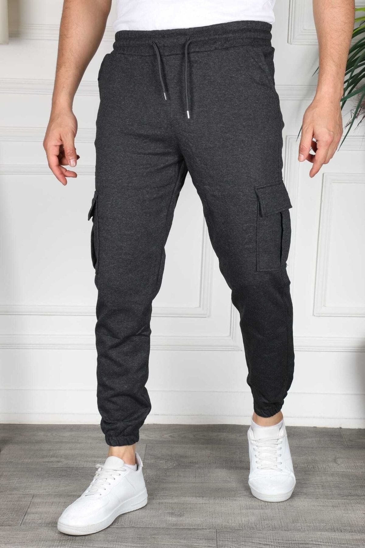 SURMARİ Unisex tepláky s cargo kapsami