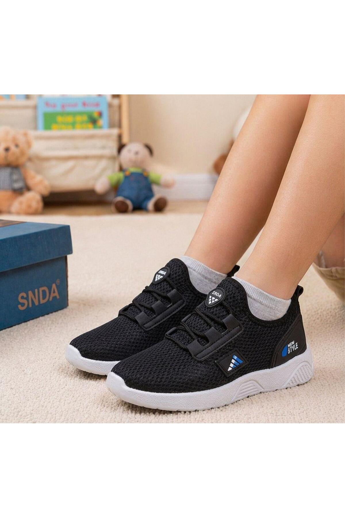 KANTEX Daily Unisex Children's Elastic Sneaker Breathable Lightweight Comfortable Sports Shoes Rcn027