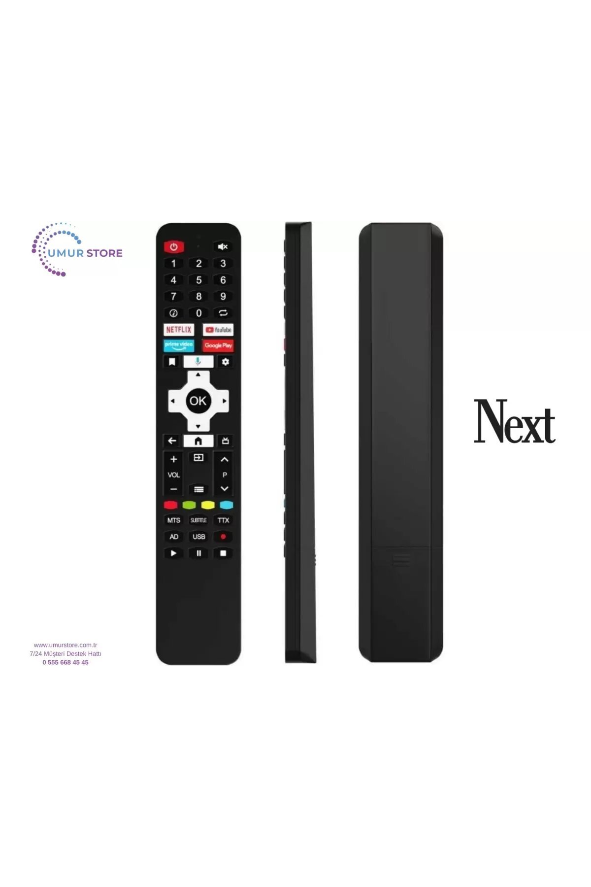 herz Next İle Uyumlu Model YE-58GFSG8-QLED Mikrofonlu Smart Tv