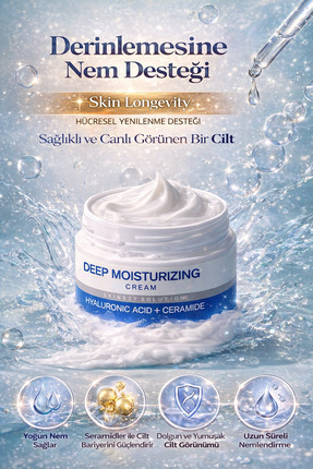 SKIN627 KORE KOZMETİK Yoğun Nemlendirici ve Kırışıklık Karşıtı Krem