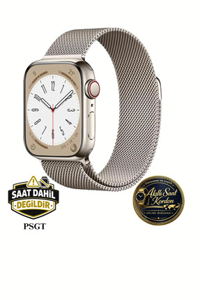 PSGT Apple Watch Uyumlu Seri 1/2/3/4/5/6/se/7/8/9 (38/40/41MM)-s10-11(42MM) K...