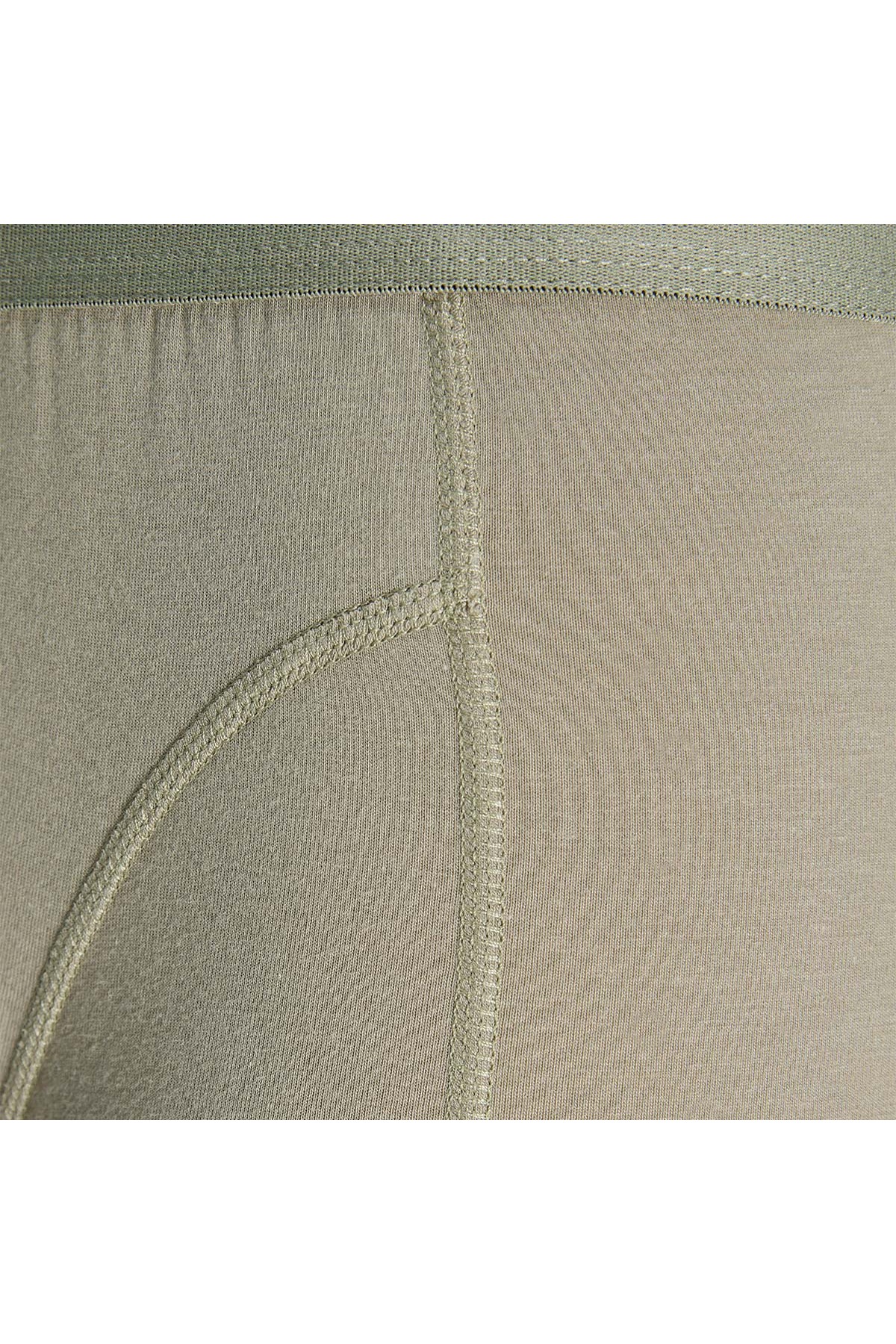 Jack & Jones  Jack&Jones Gabriel Bamboo 3' lü Erkek Haki Boxer - Görsel 2