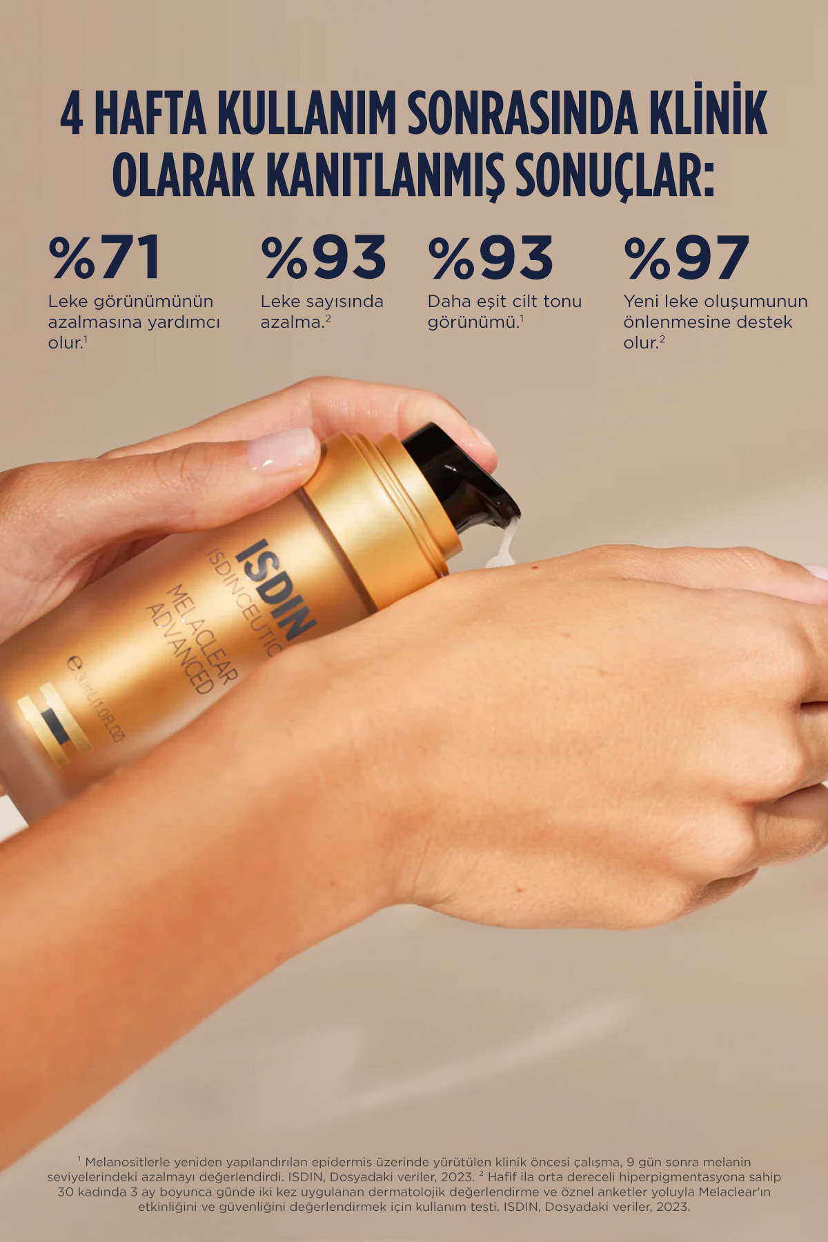 Melaclear Leke Karşıtı & Aydınlatıcı %3 Traneksamik Asit İçeren Jel Serum 30 ml — ISC252493- — تصویر 4 از 6