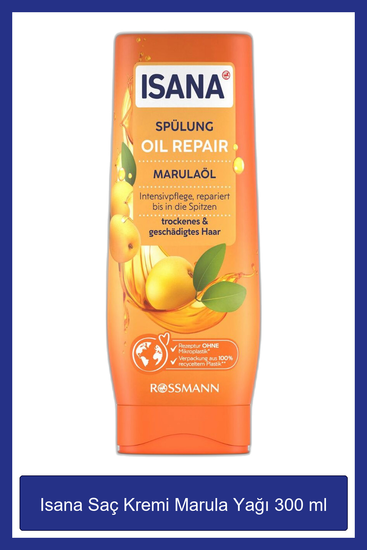 ISANA Saç Kremi Marula Yağı 300 ml — ısana saç kremi
