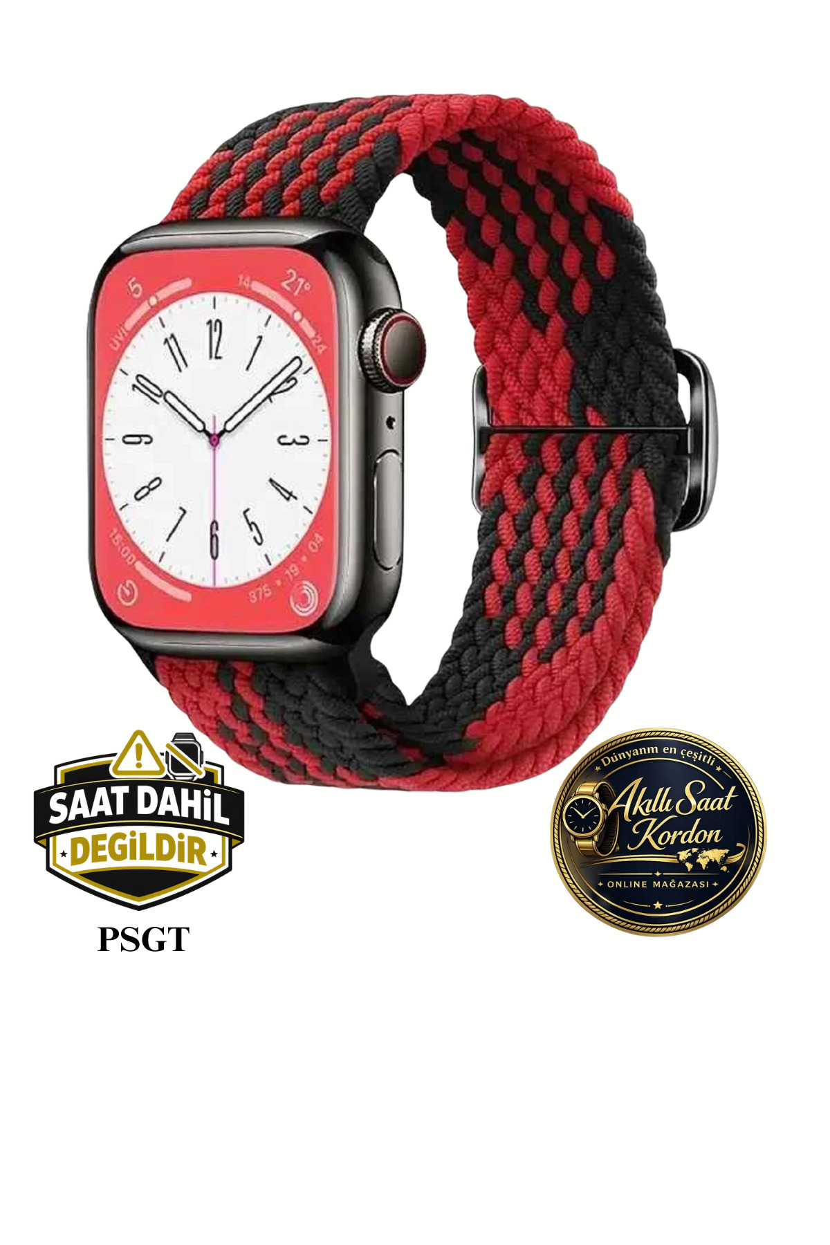 Apple Watch Compatible Series 1/2/3/4/5/6/se/7/8/9 38/40/41mm-S10-11 (42MM) Cord Pride