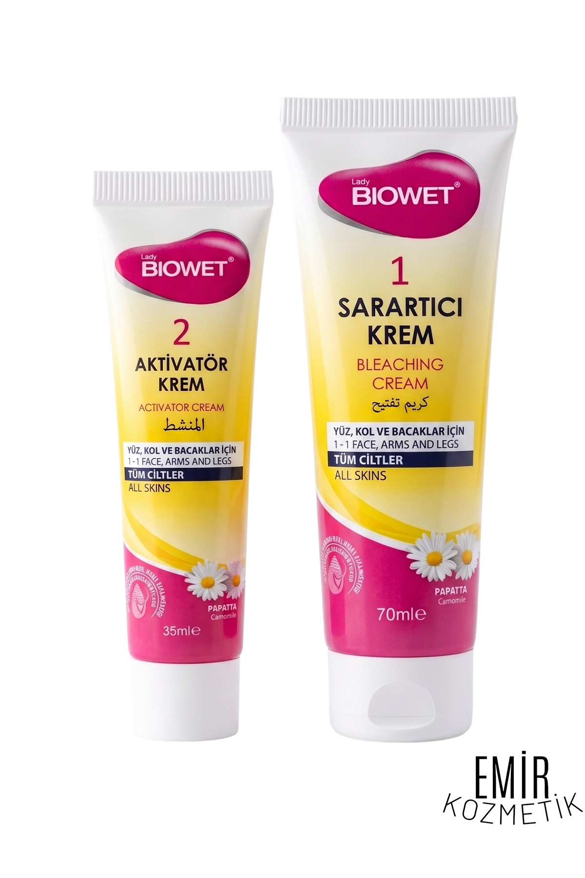 biowet Tüy Sarartıcı Krem Seti - Fiyatı, Yorumları
