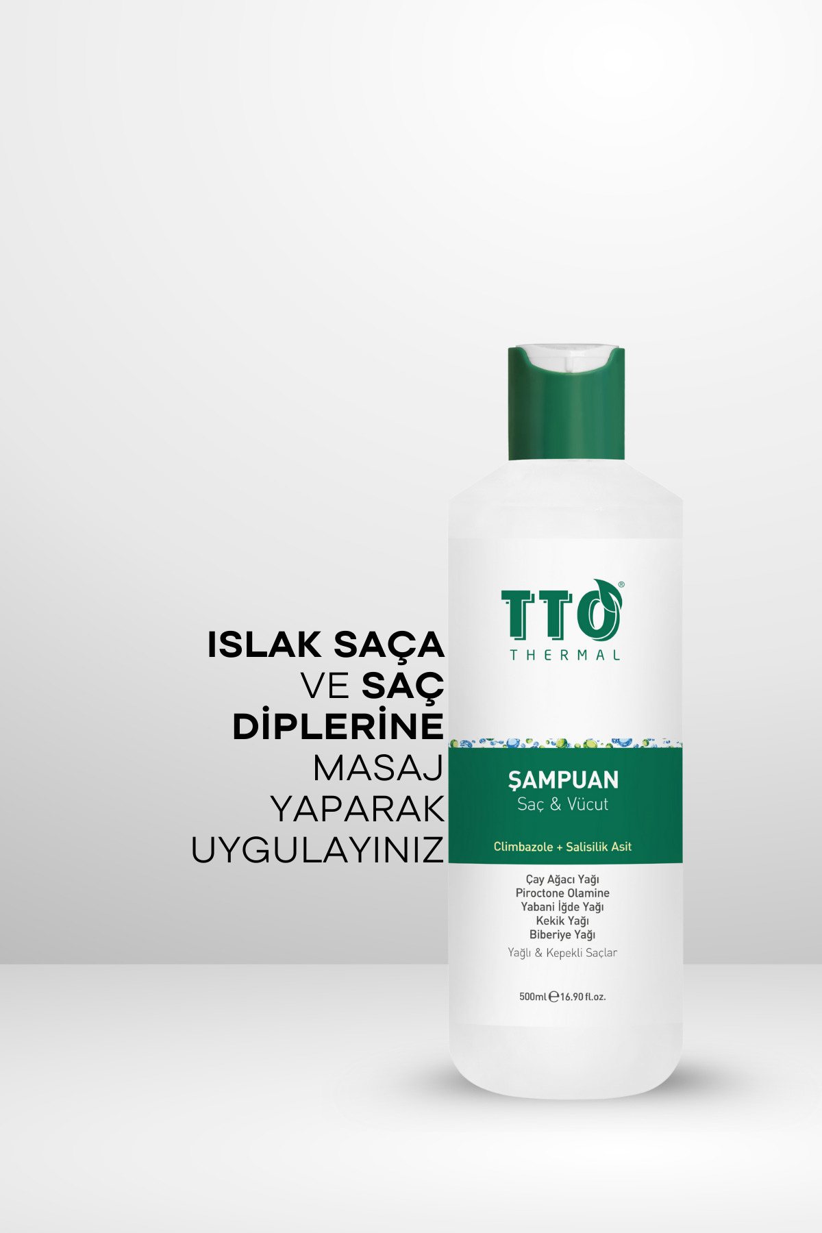 Saç ve Vücut Şampuanı 500 ml Çay Ağacı Yağı Günlük — 86801450821271 — تصویر 5 از 5