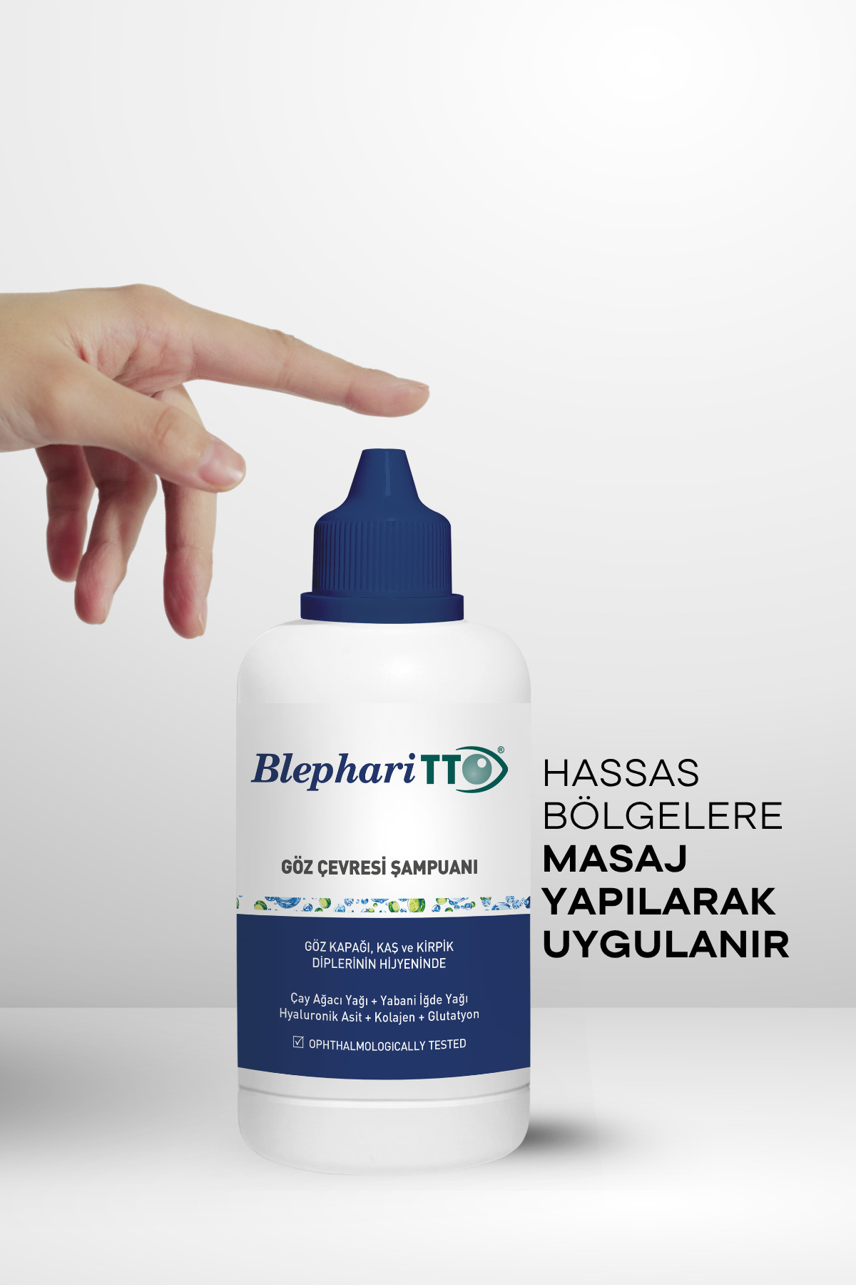 Göz Çevresi Şampuanı Nazik ve Nemlendirici 125 ml Kolajen ve Çay Ağacı Yağı — 8680145081755 — تصویر 5 از 6