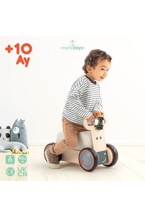 MAMATOYZ Driveme Soft Inek Figürlü | Yürüteç - Bin Sür - Oyuncak Deposu