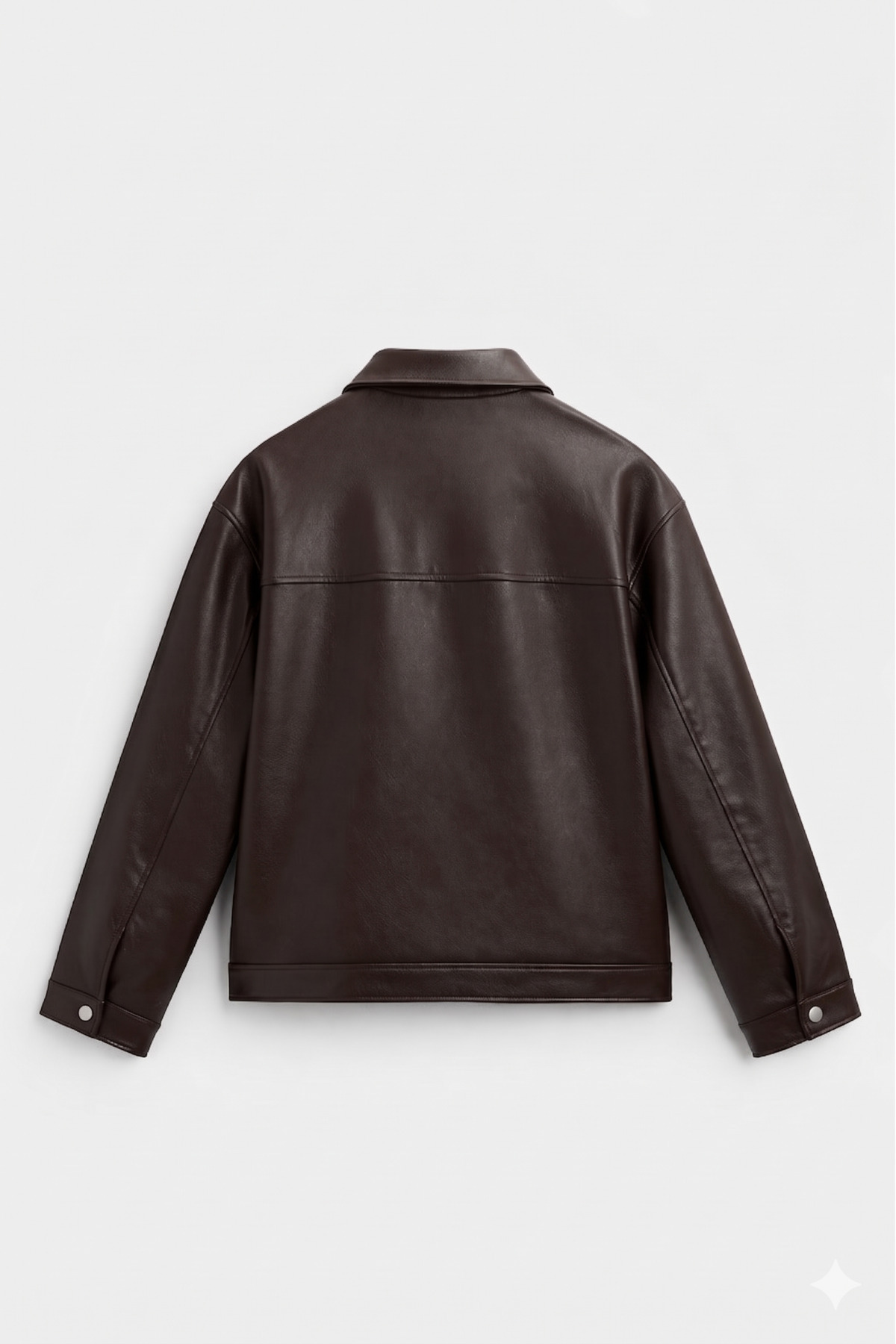 KOCCI Yeni Sezon Oversize Trend Premium Erkek Deri Ceket görsel 5