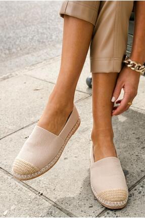 Bambi Bej Kadın Espadril K01125010018