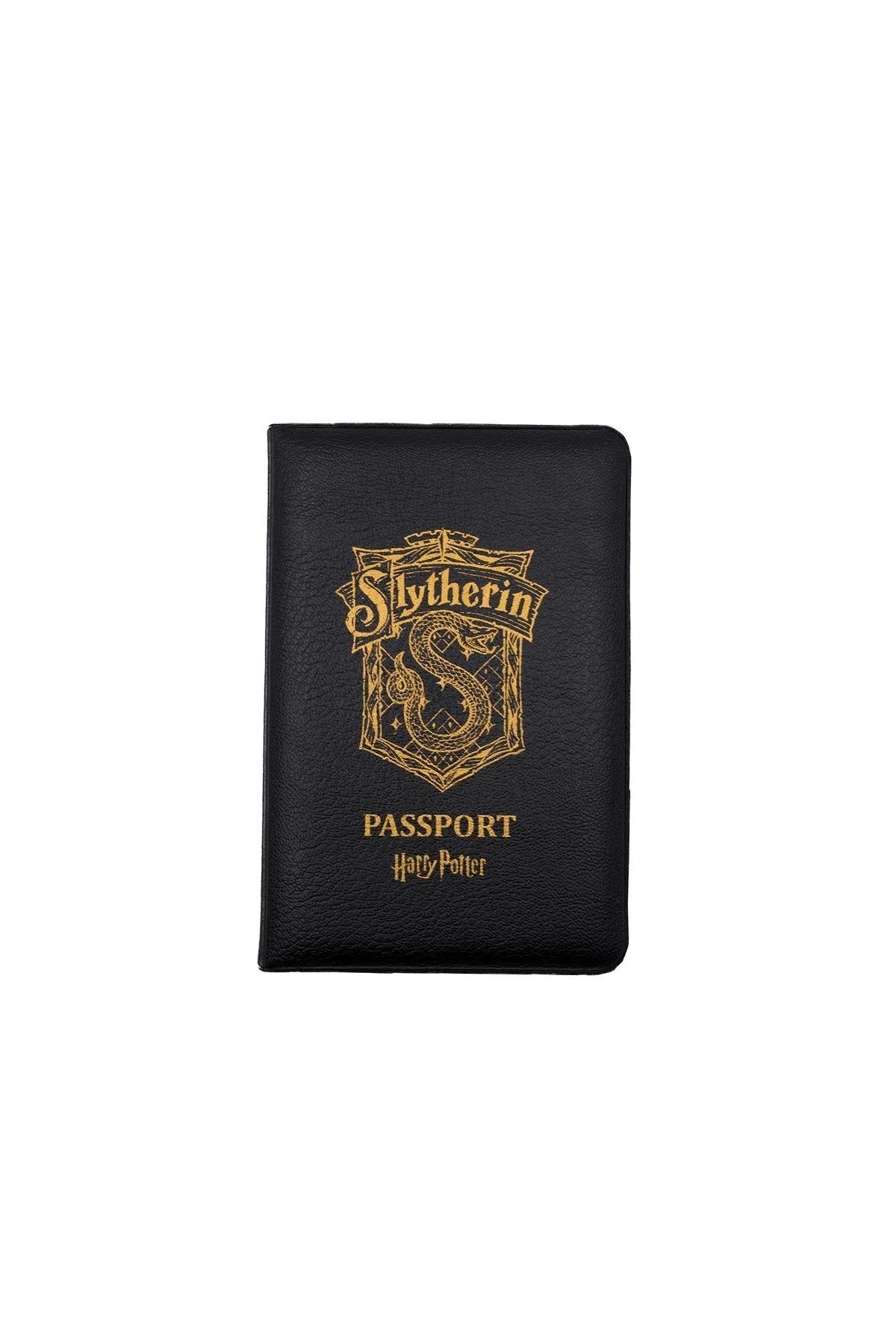 Slytherin Passport Case Licensed Leather