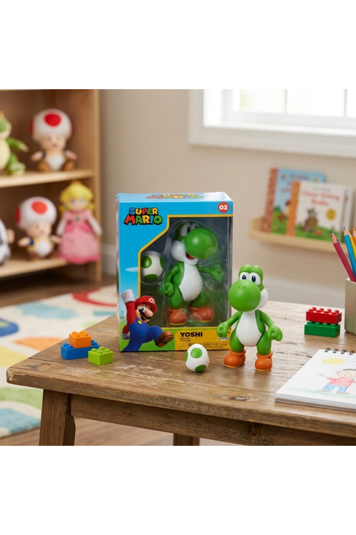 Jakks Pacific Koleksiyoncu Kutusunda Nintendo Super Mario Figürü