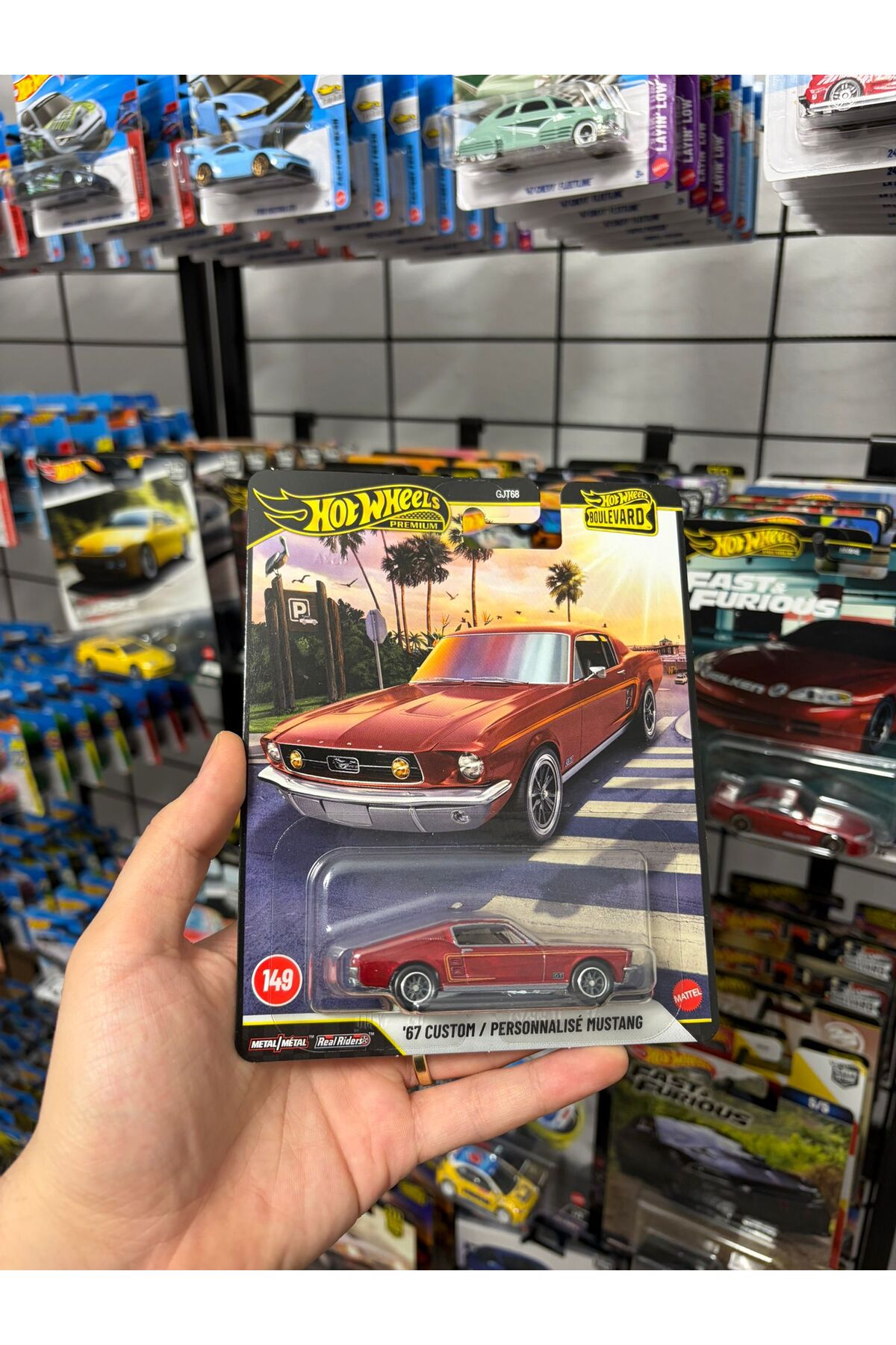 HOT WHEELS '67 CUSTOM / PERSONNALISE MUSTANG - Fiyatı, Yorumları