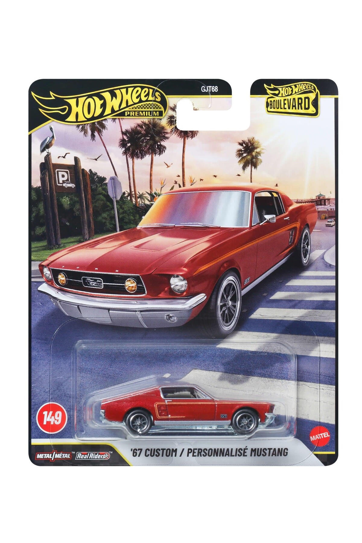 HOT WHEELS Premium Boulevard '67 Custom / Personnalisé Mustang