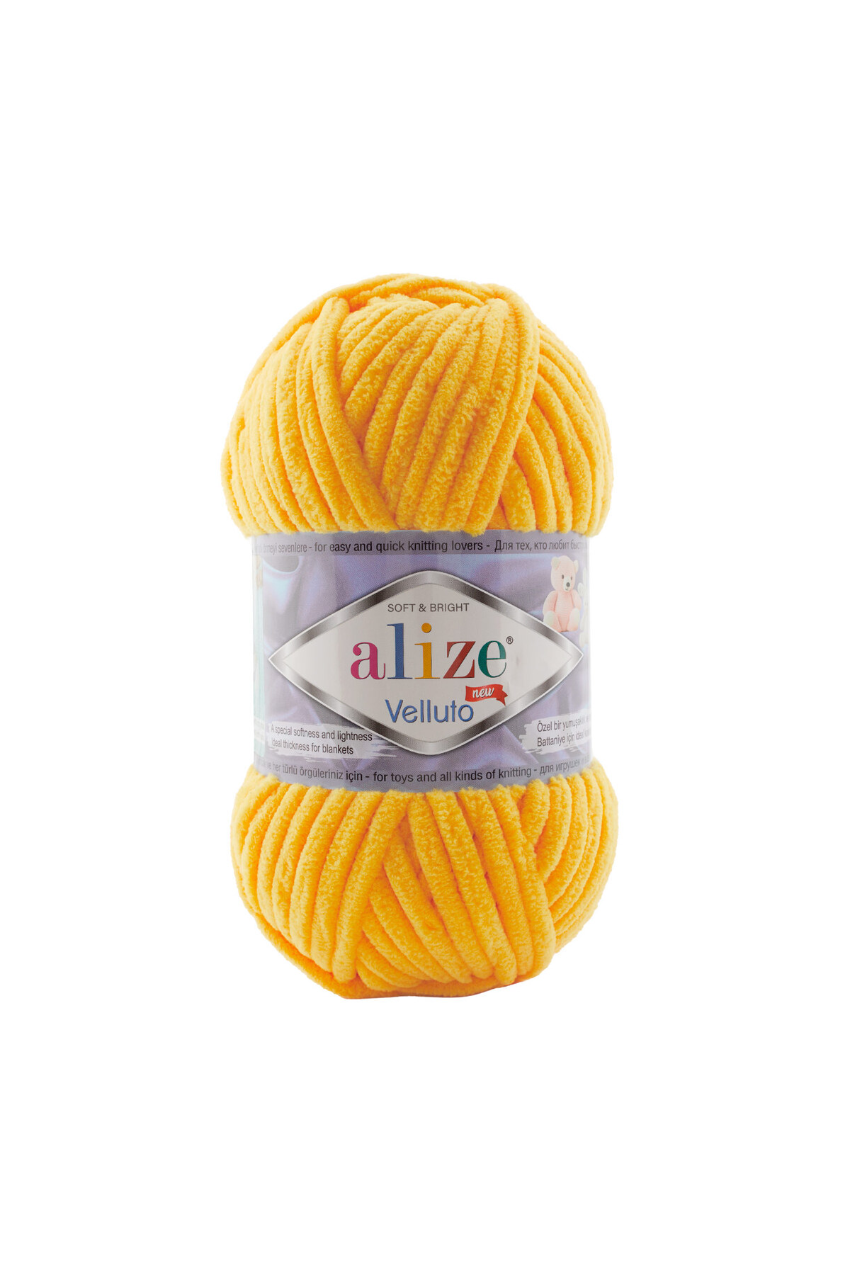 Velluto New-216 Mimosa- (100% Micropolyester 100 g - 68 m)