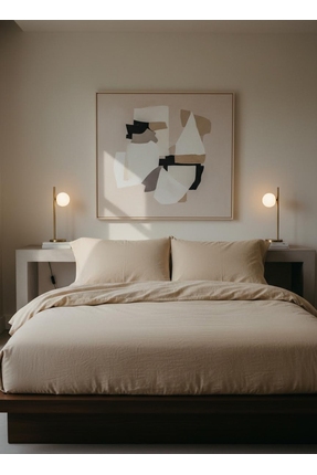 Starlette Home Çift Kişilik Çarşaf Yastık Seti. Yastık 50x70 Çarşaf 200x240. ...