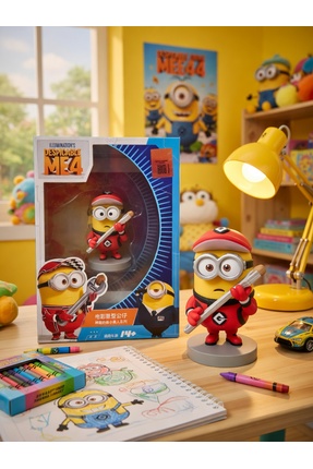 Natavanbutık 🍌🏀 Minions🎁🔧 Minyon Tamirci Figür – Sevimli ve Eğlenceli Kol...