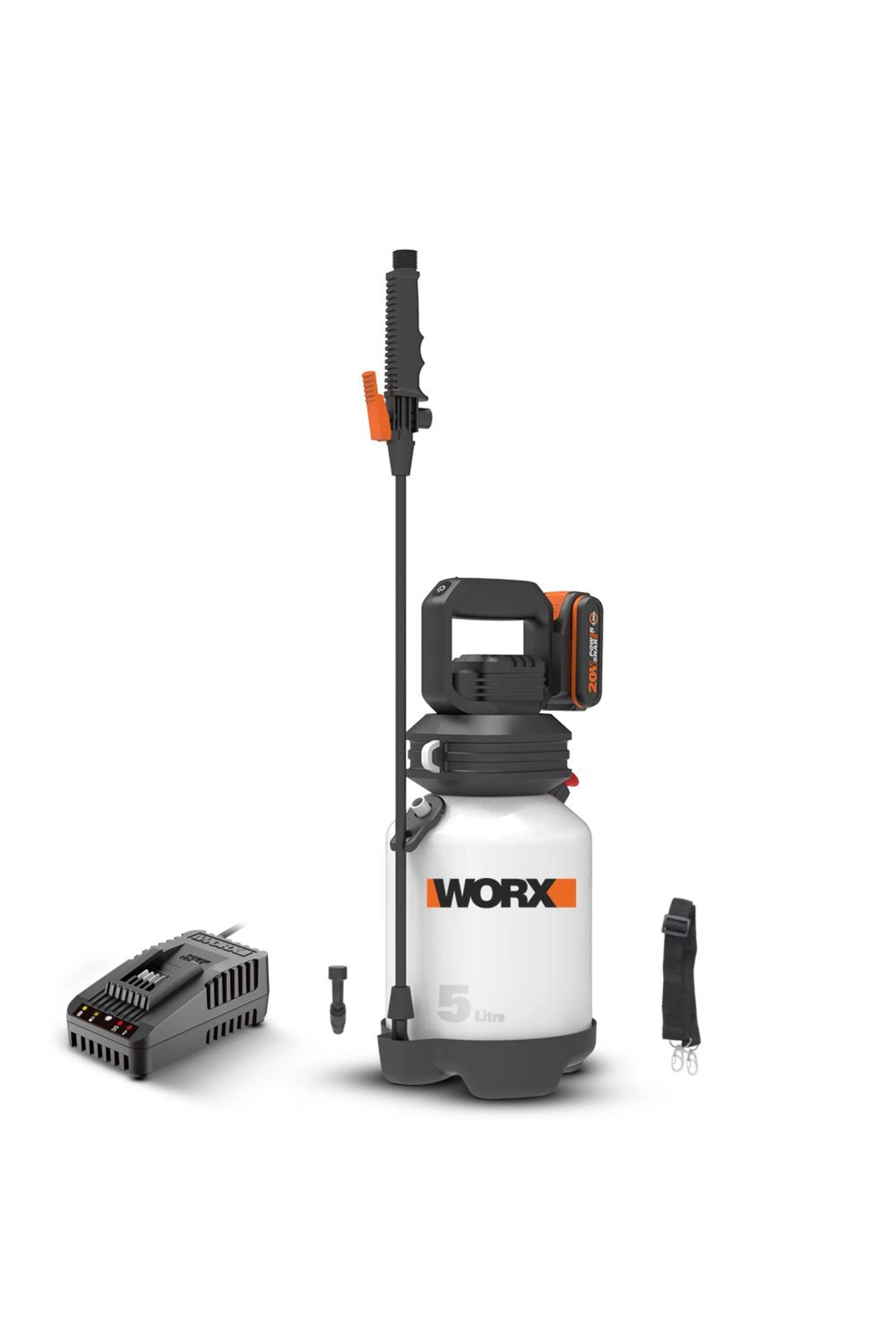 Genel Markalar WG829E 20Volt 2.0Ah. Li-ion 5Lt. Omuz Askılı