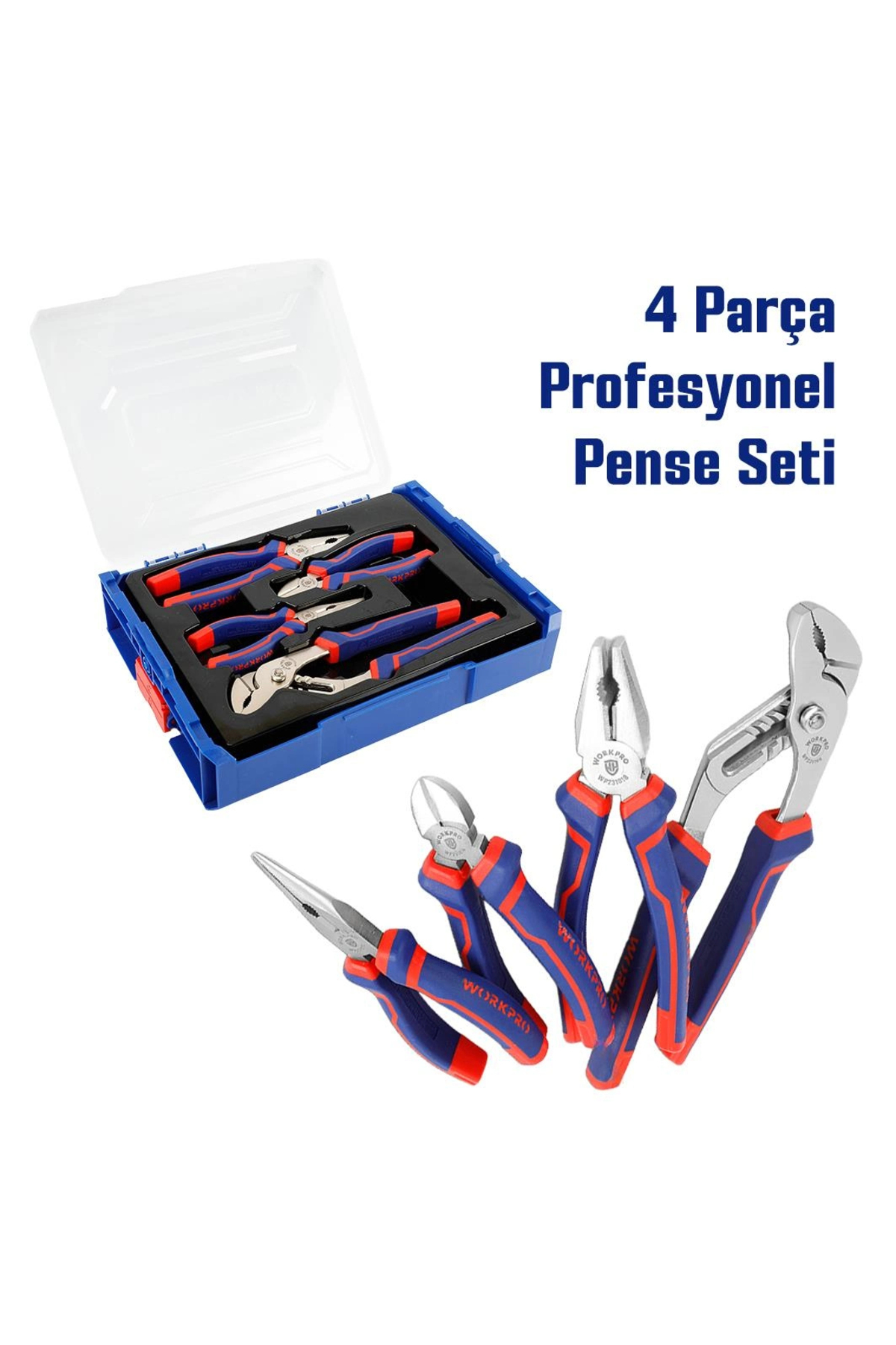 マルゼンスキーSP セット Workpro WP209133 4 Parça Profesyonel Pense Seti - Fiyatı, Yorumları