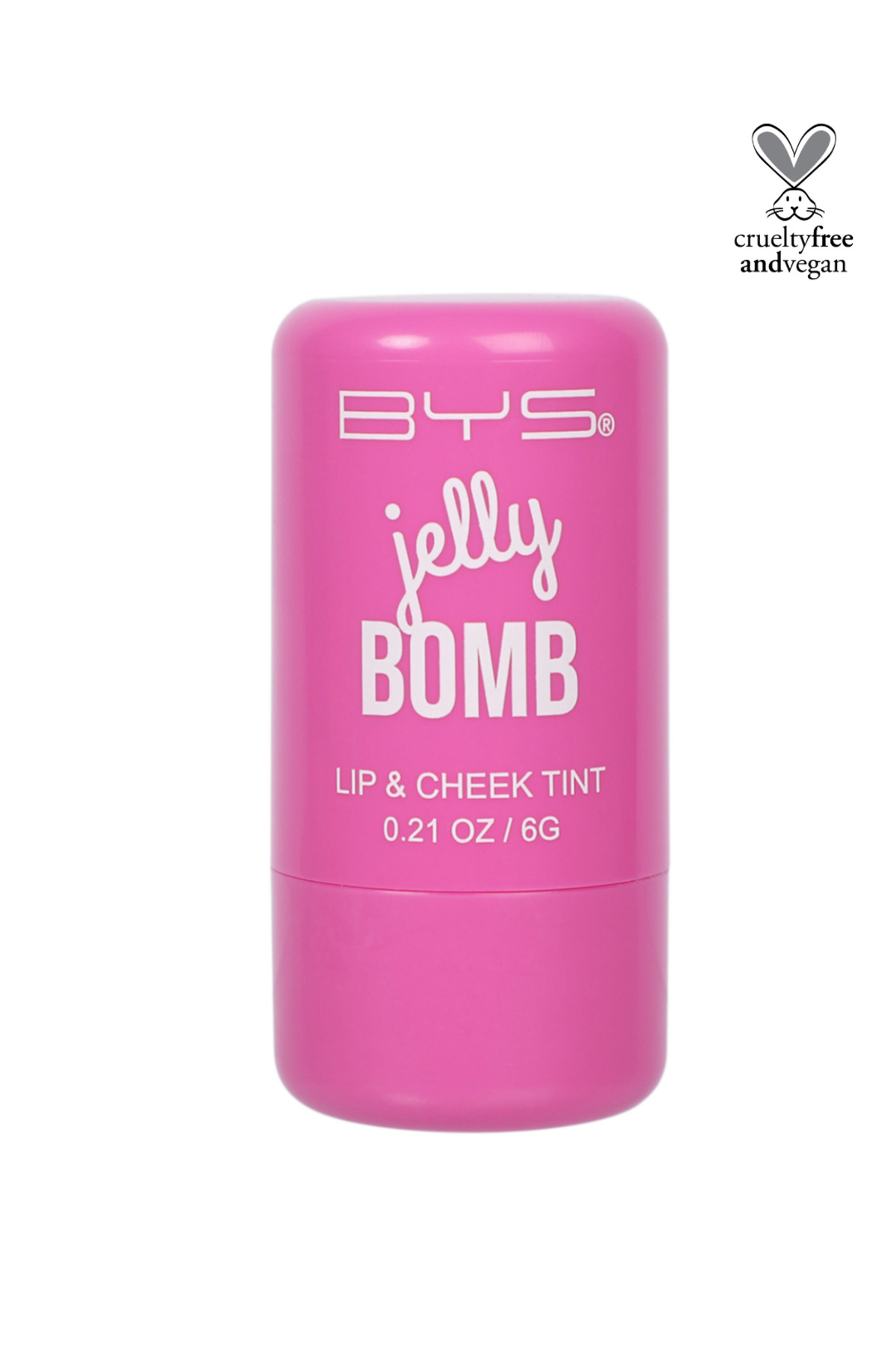 BYS Jelly Bomb Lip & Cheek Tint Berry Jelly (Böğürtlen)–Dudak & Yanak İçin Yoğun Renk Veren Tint — قرمز 9313880629263 — تصویر 3 از 6
