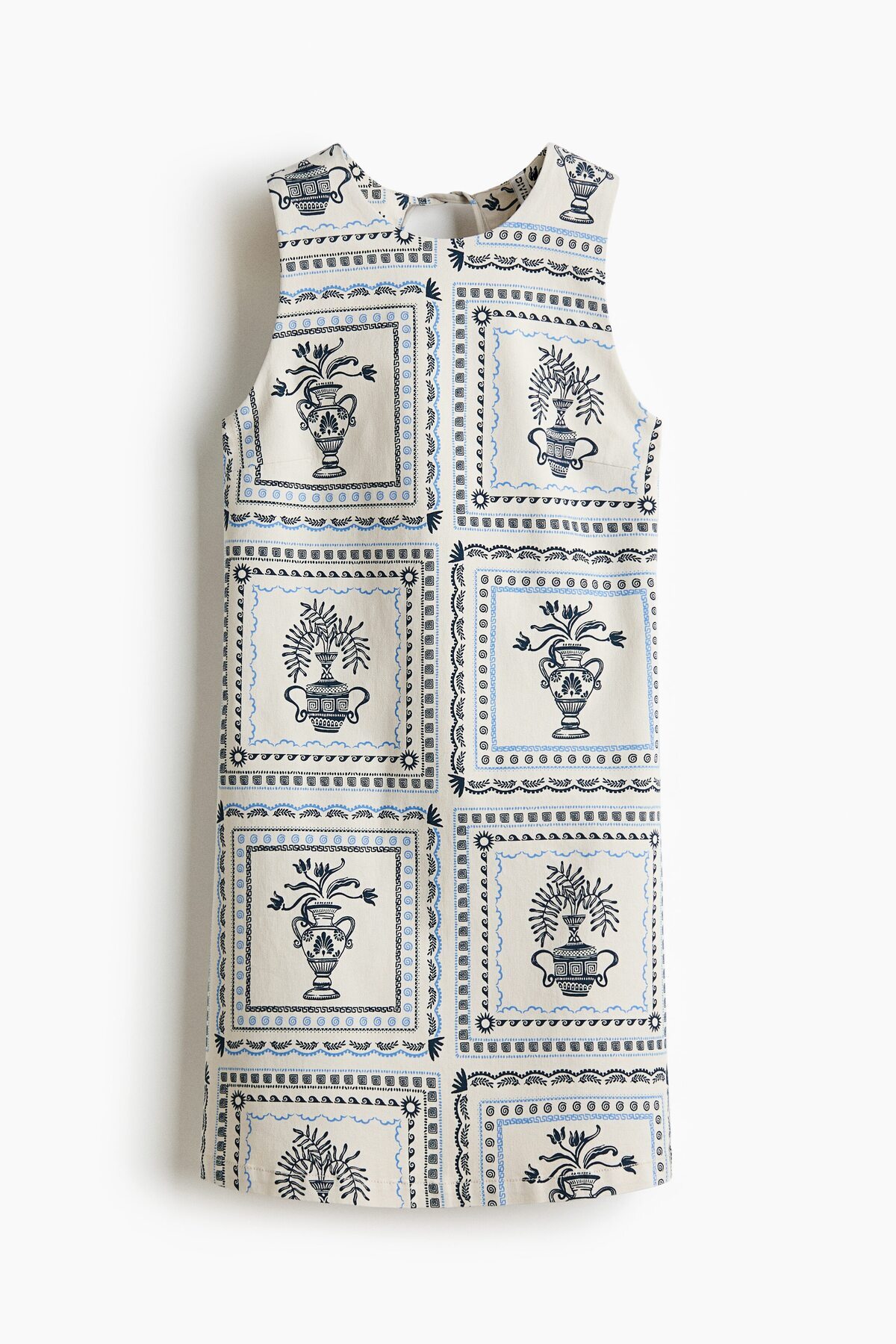 H&M  Sırtı Açık Gabardin Elbise - Görsel 4