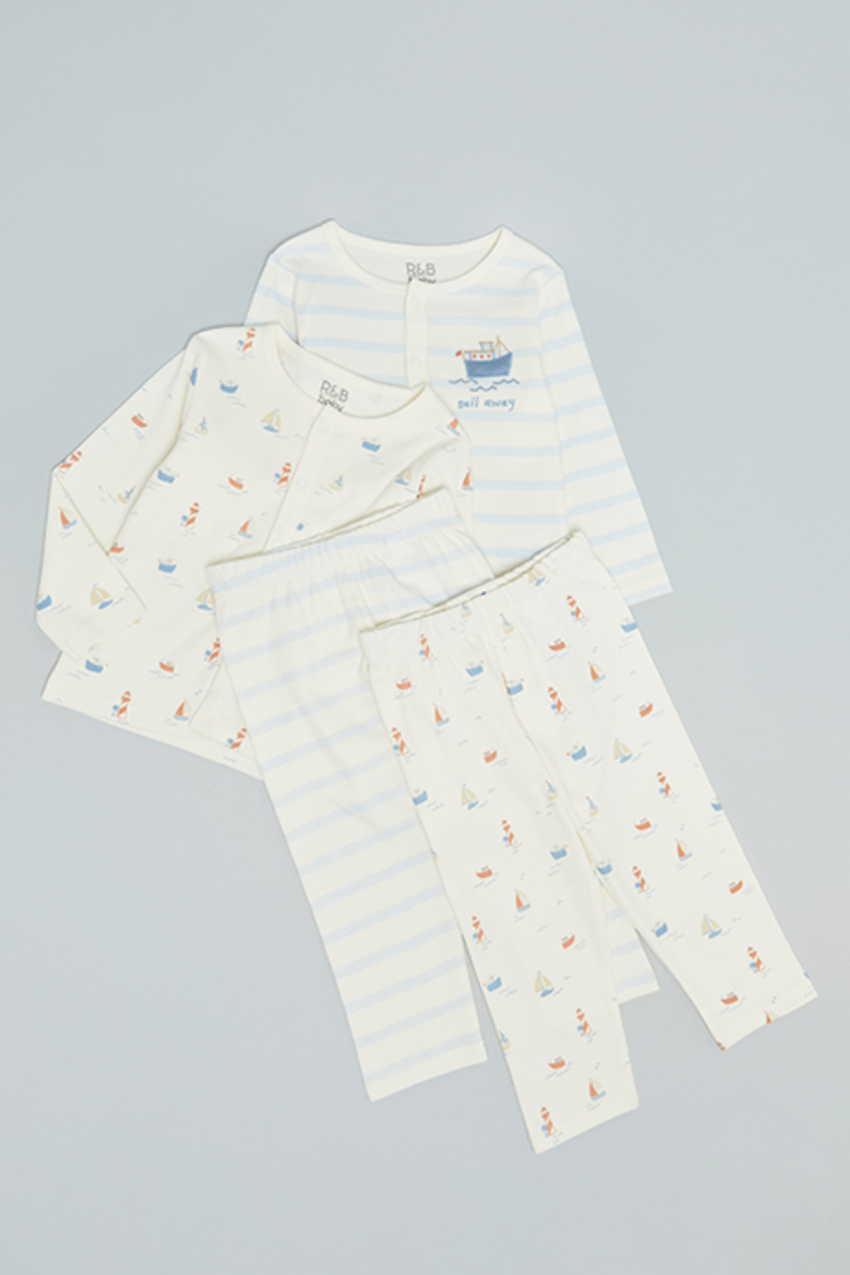 R&B 4 Piece Printed Clothing Set