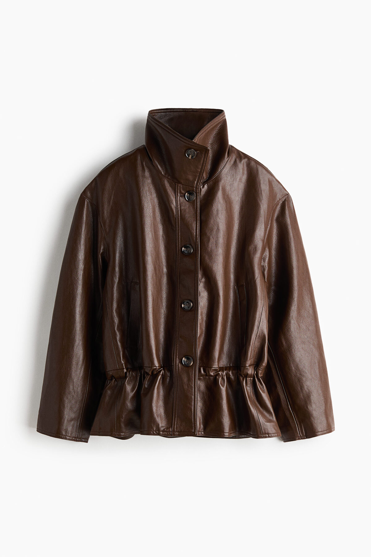H&M Peplumlu Oversize Ceket görsel 3