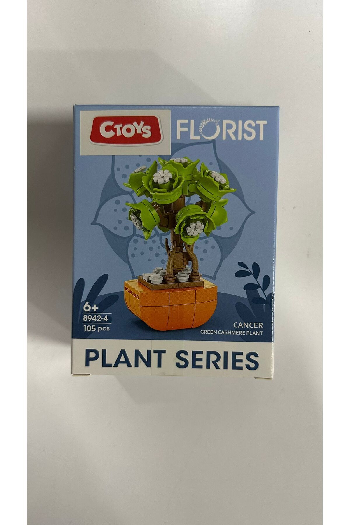 Toyzade CTOYS cancer 8942-4 Çiçek Yapma Blok Seti Mikro Lego