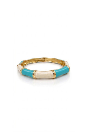 Sujewelleryy Turkuaz Kemik Mineli Kelepçe