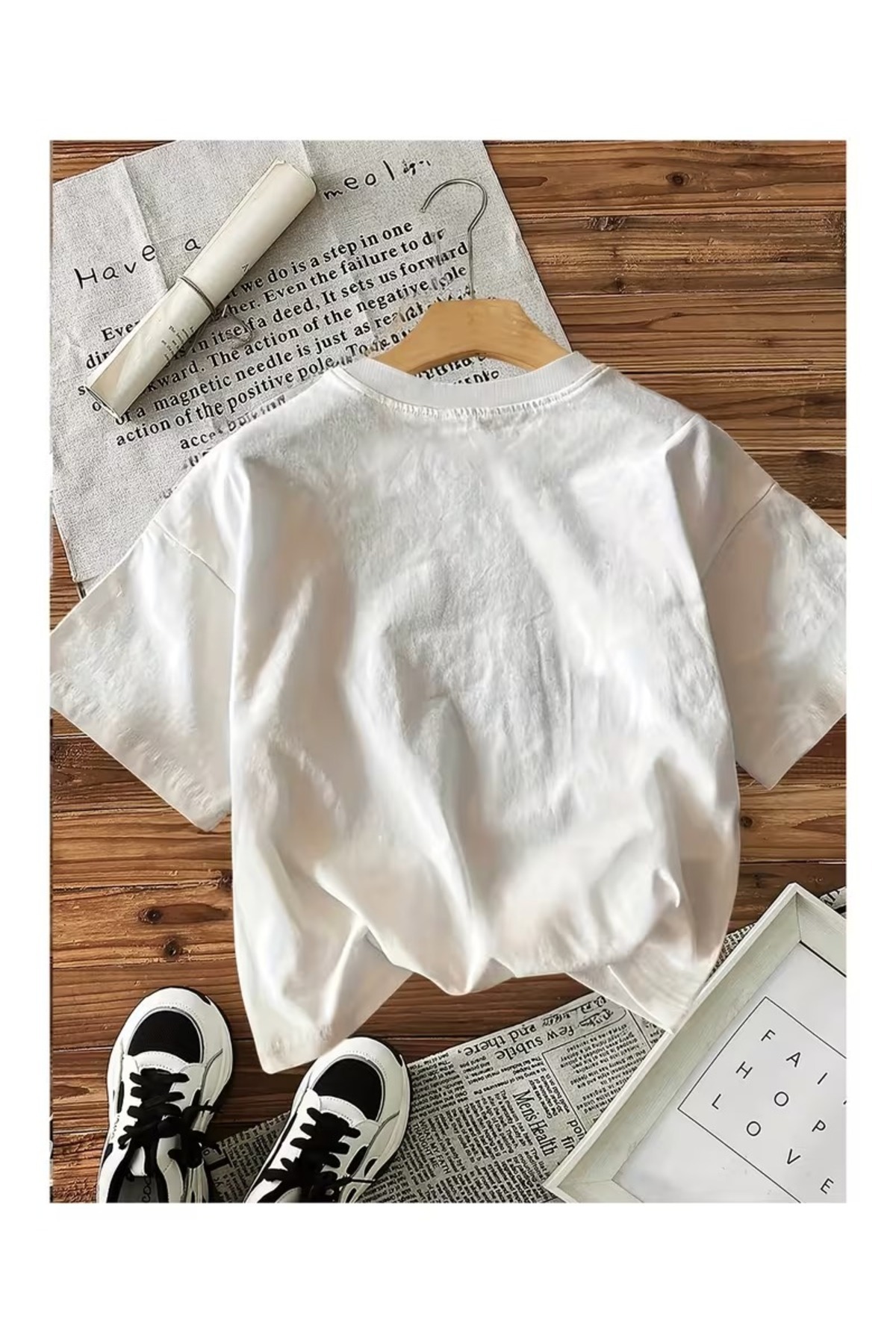 DAXİS Sportwear Company PARİS STRAWBERRİES ÇİLEK BASKILI TİŞÖRT görsel 3
