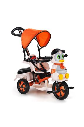 Dilaver Baby Poufi Penguen Ebeveyn Kontrollü Tenteli Bisiklet