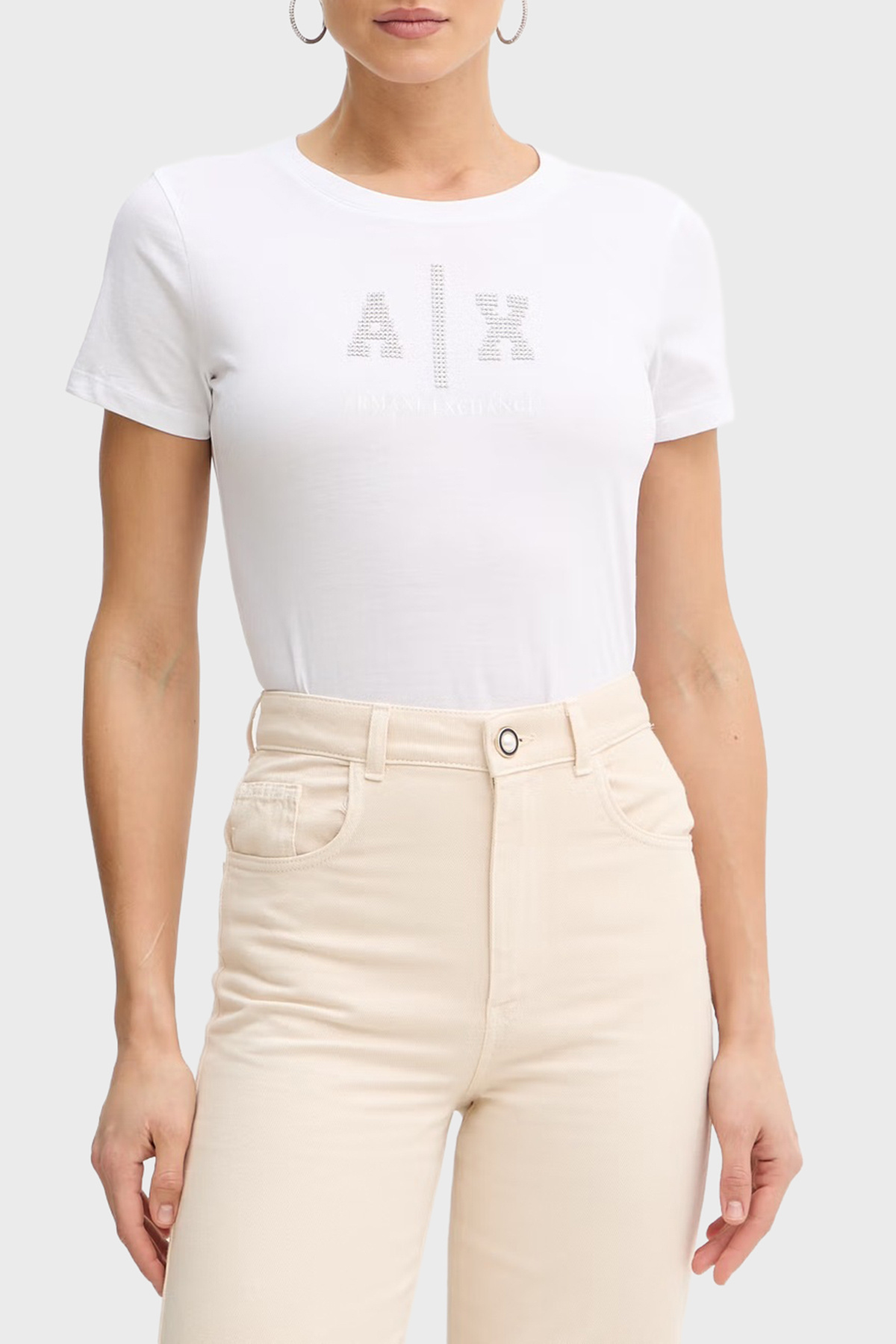 تیشرتزنانهArmani Exchangeسفید