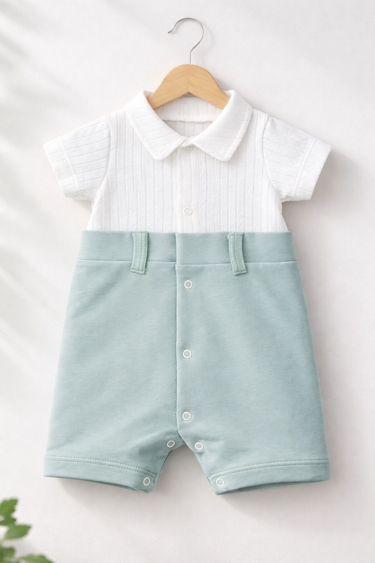 My Balloon Baby & Kids Premium Jacquard 100% Cotton Baby Boy Romper