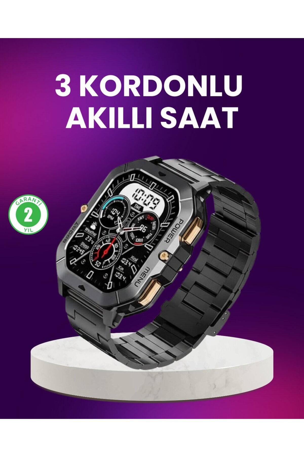 Bildirim ve Spor Takipli Akıllı Saat