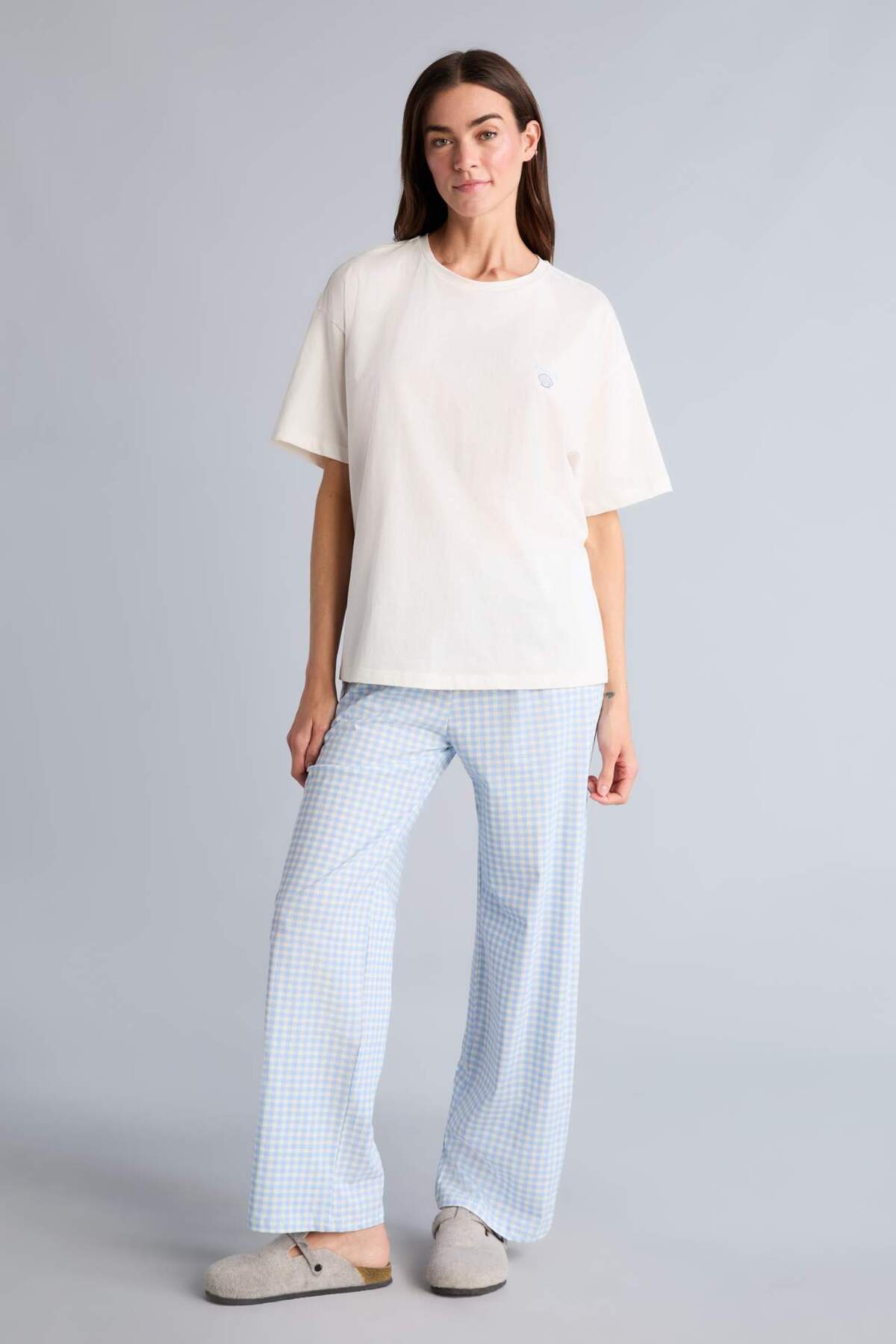 DeFacto Regular Fit Short Sleeve 2-Piece Set G8223Ax26Sm
