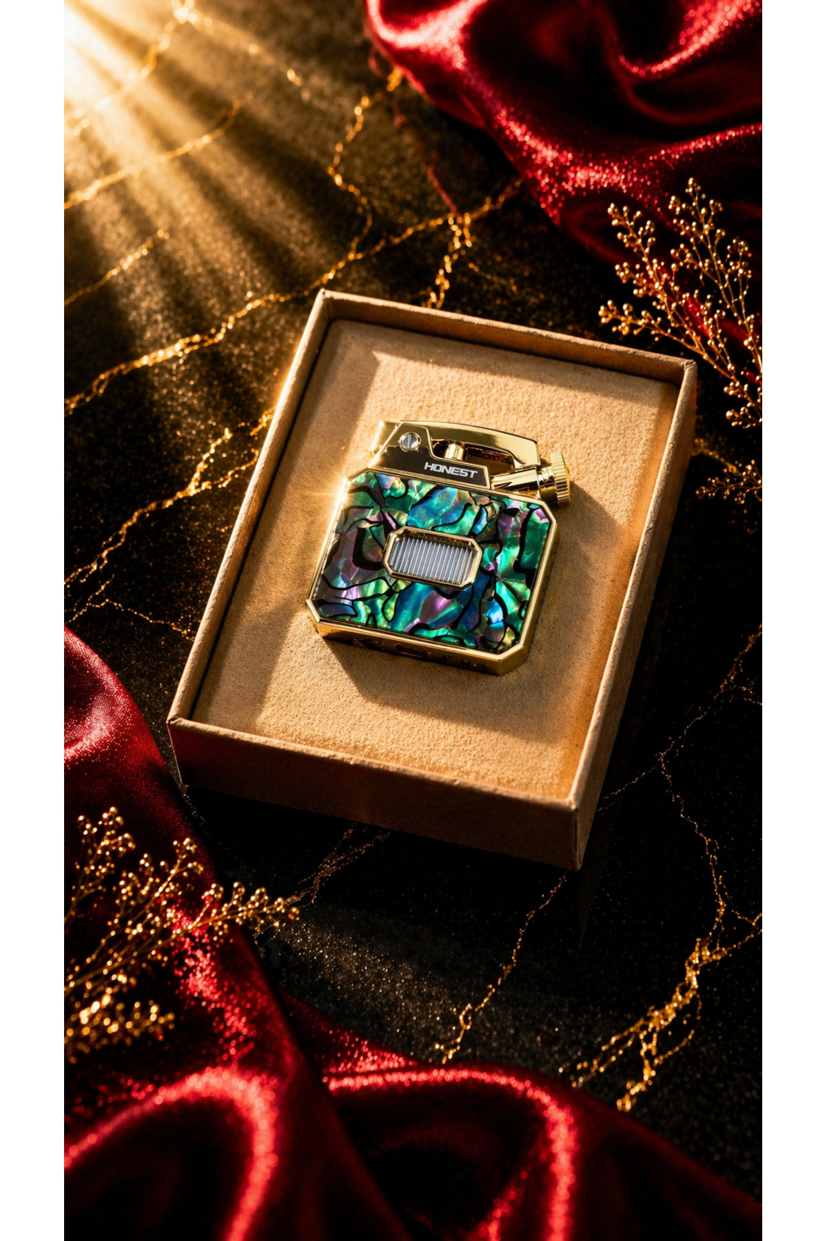 RETROISM ￼Crystal Special Brass 【限定品】 Nightmare Flame Honest Özel Tasarım Özel İşleme Full Metal kasa