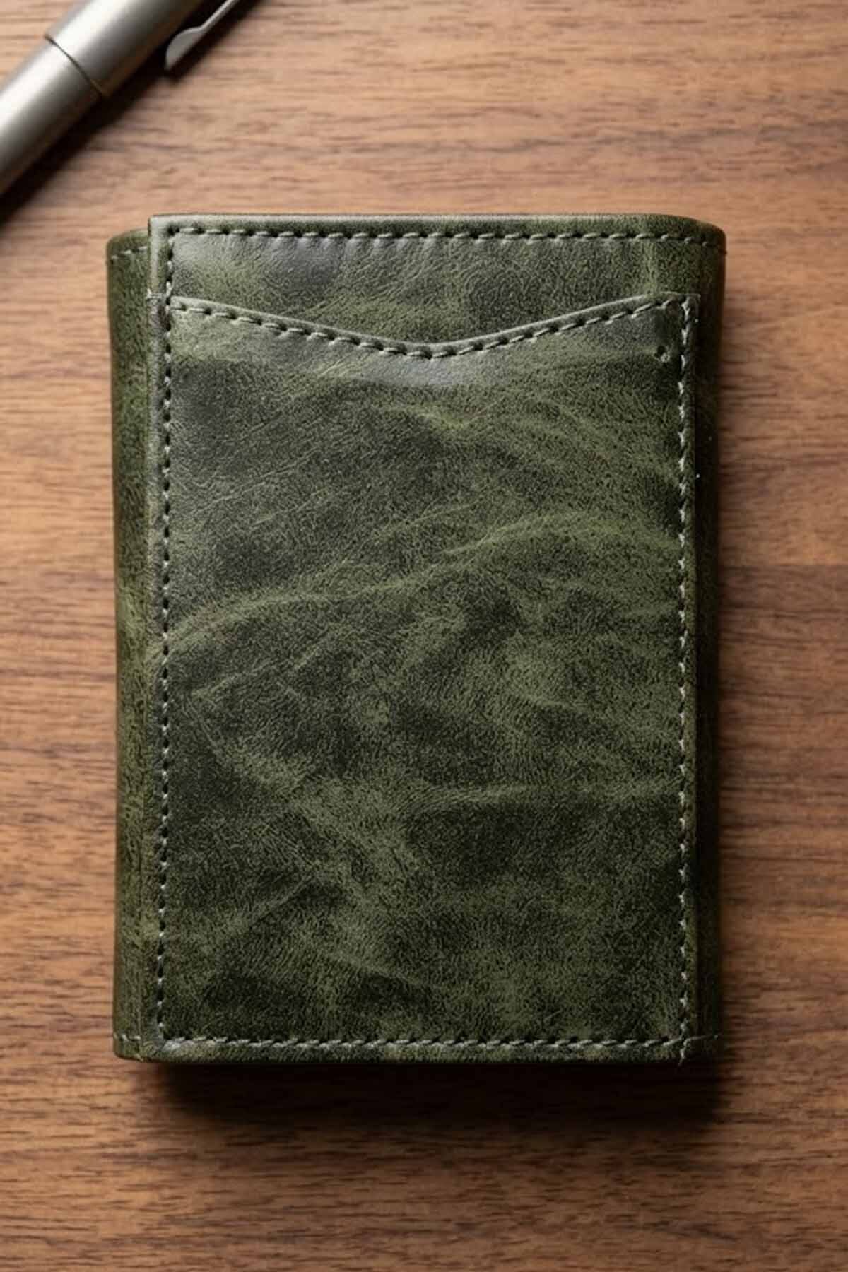 vynor atelier Siyah RFID Korumalı Mekanizmalı Kartlık Cüzdan - Otomatik Mekanizmalı Cüzdan görsel 2
