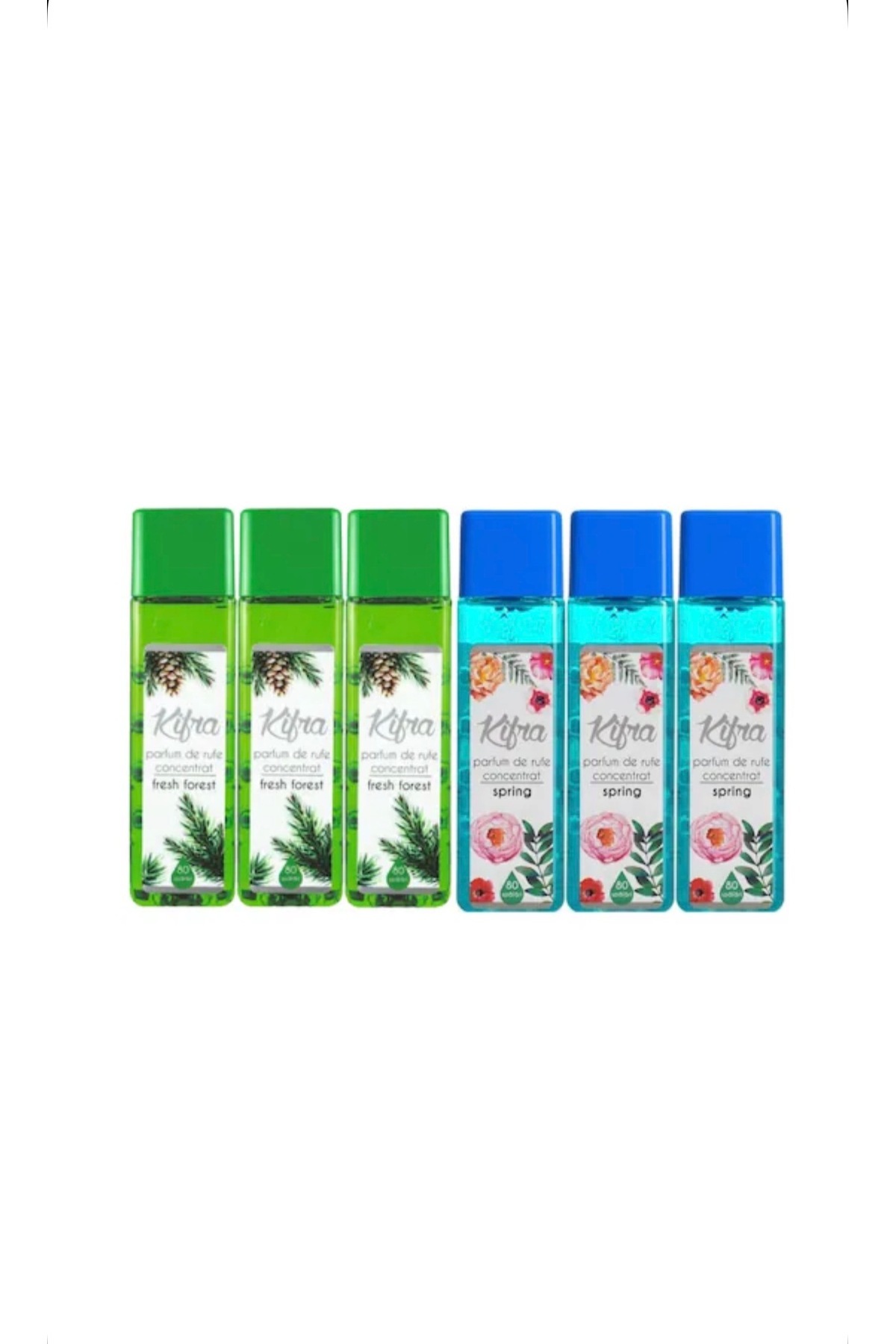 Mercaton promopack Kifra Parfum de Rufe Concentrat Fresh Forest & Spring 6x80...