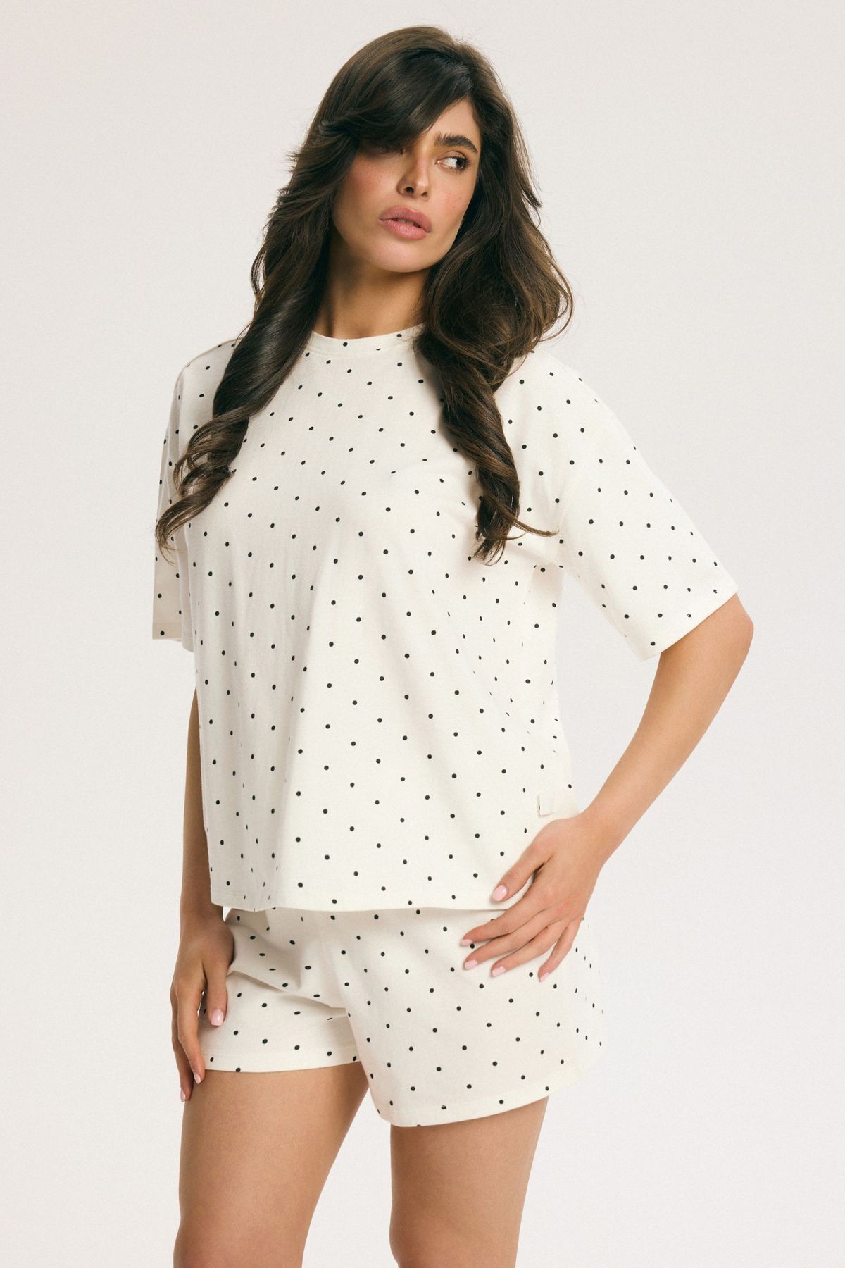Esprit Everyday Cotton T-Shirt Manches Courtes Pyjama Femme - Coton Bio