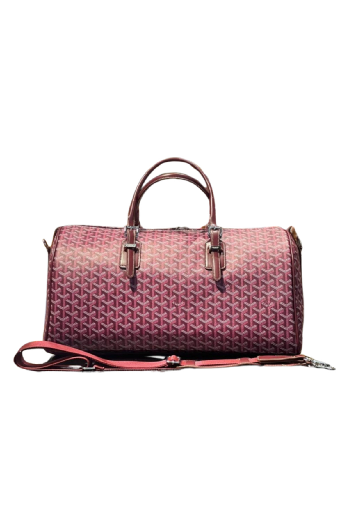 Kairon Accessories Monogram Detaylı Seyahat Çantası Askılı Bavul