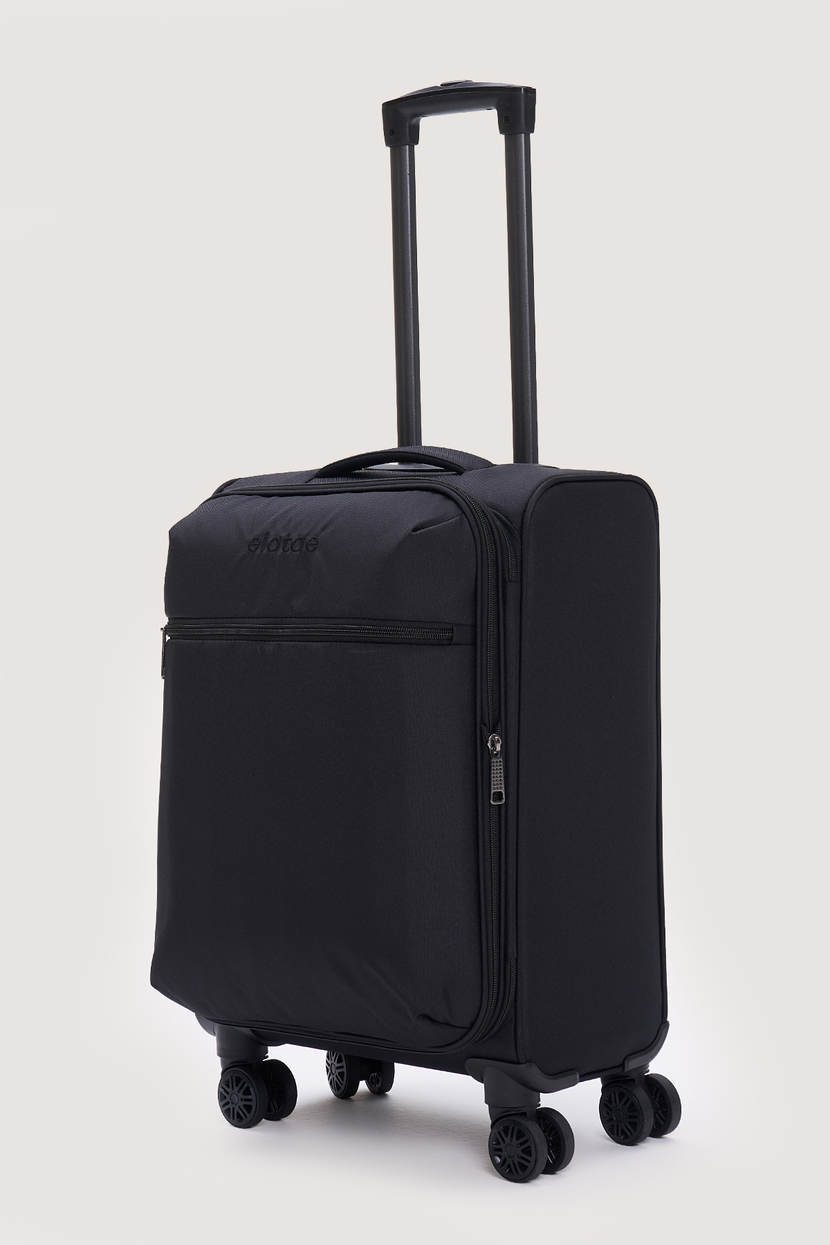 Cabin Size Suitcase Aircraft Cabin Compatible Bellows Waterproof Fabric 8 Wheels ELT034