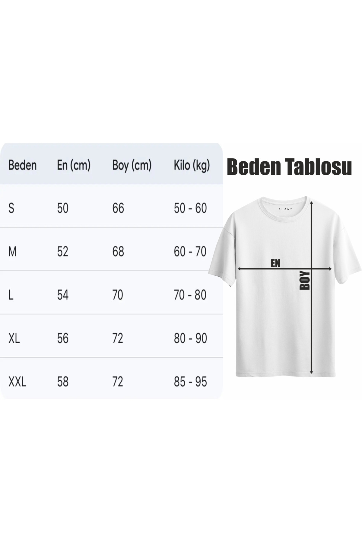 HOFFNUNG  Kadın Bisiklet Yaka Oversize Pamuklu T-shirt - Görsel 4