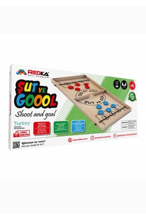 Redka/KumToys Şut ve Gol Lastik Fırlatmalı Masa Futbol Oyunu
