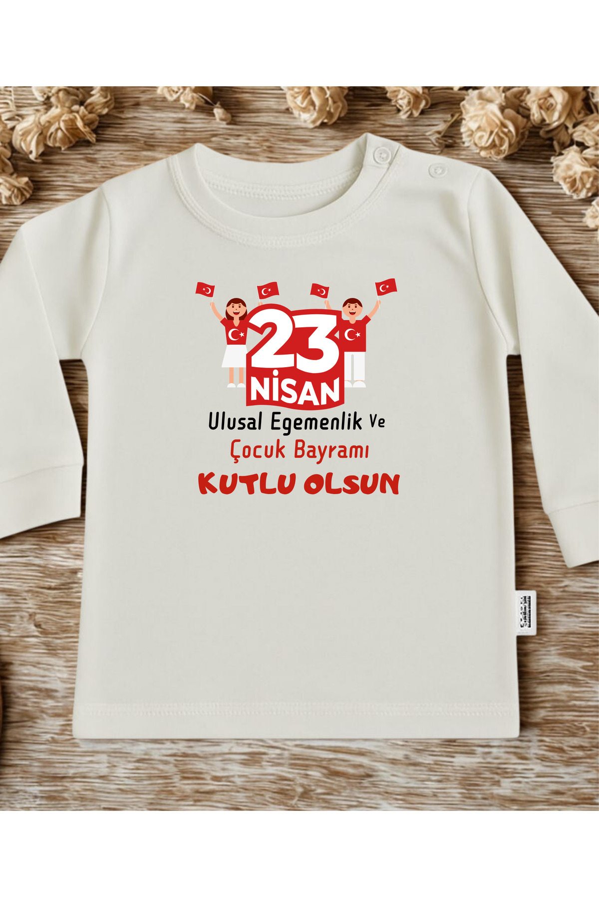 April 23 Designed Bodysuit Baby Bodysuit 100% Cotton Unisex
